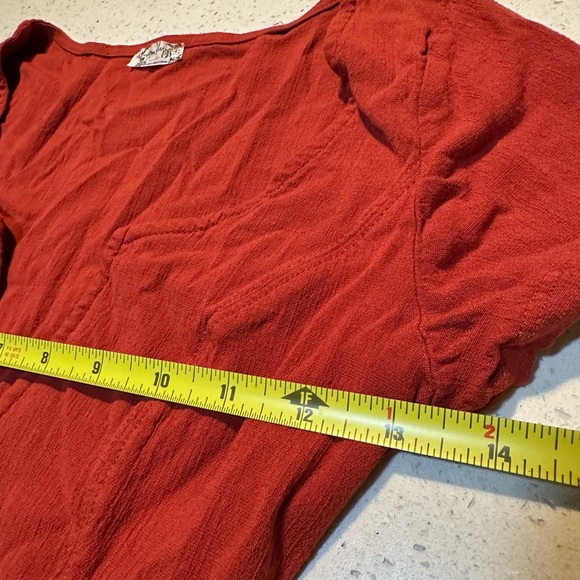 Free People Deep V bodysuit with princess seams - Picture 7 of 15